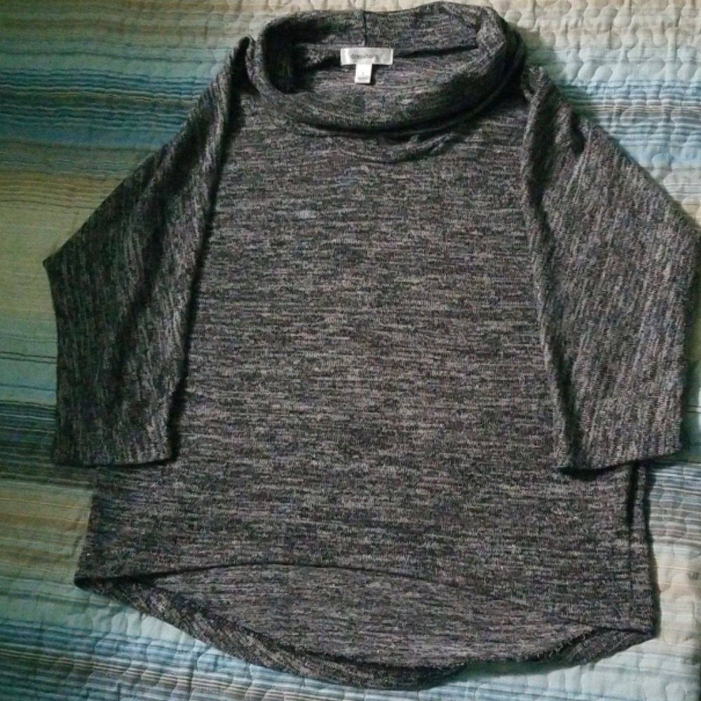 Grey blouse with short arms(S)